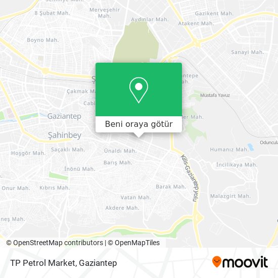 TP Petrol Market harita
