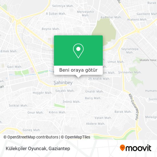 Külekçiler Oyuncak harita