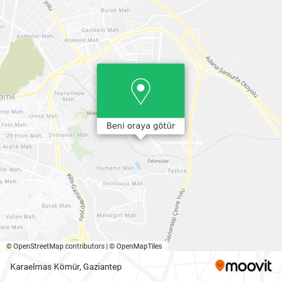 Karaelmas Kömür harita