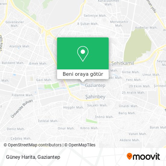 Güney Harita harita