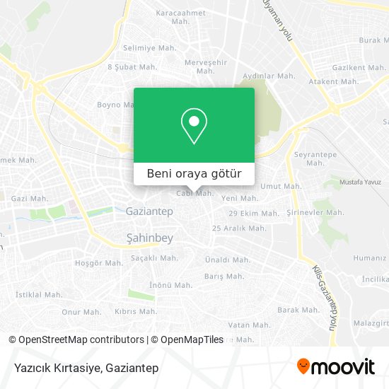 Yazıcık Kırtasiye harita
