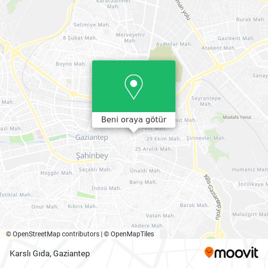 Karslı Gıda harita