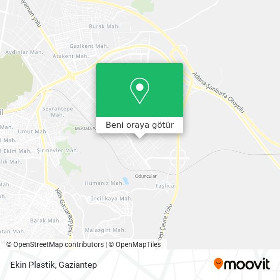 Ekin Plastik harita