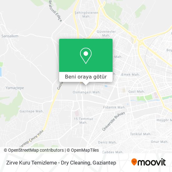 Zirve Kuru Temizleme - Dry Cleaning harita