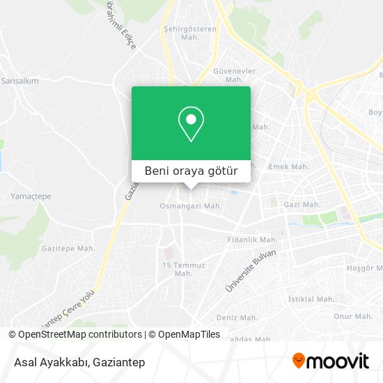 Asal Ayakkabı harita