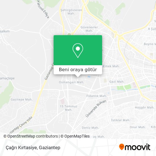 Çağrı Kırtasiye harita