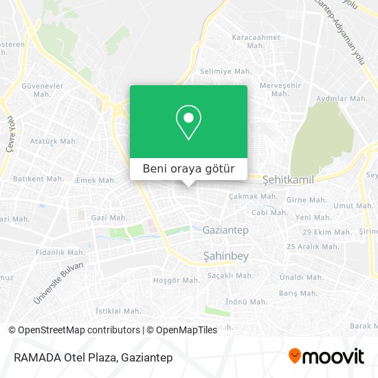 RAMADA Otel Plaza harita