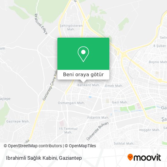 Ibrahimli Sağlık Kabini harita