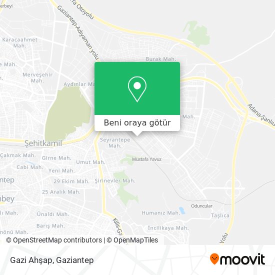 Gazi Ahşap harita