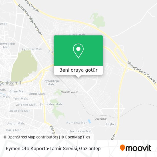 Eymen Oto Kaporta-Tamir Servisi harita