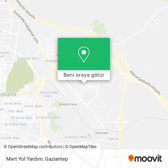 Mert Yol Yardım harita