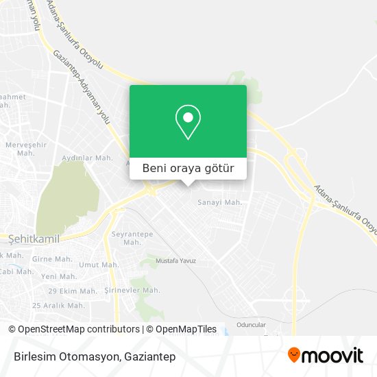 Birlesim Otomasyon harita