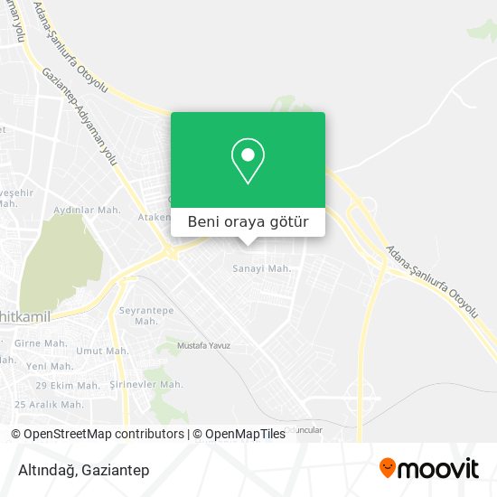Altındağ harita