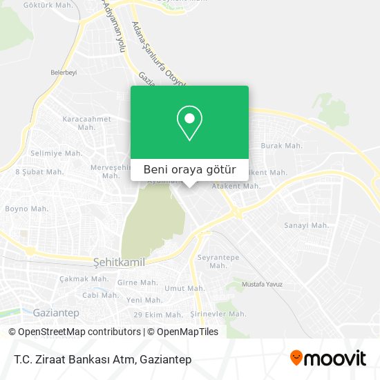 T.C. Ziraat Bankası Atm harita