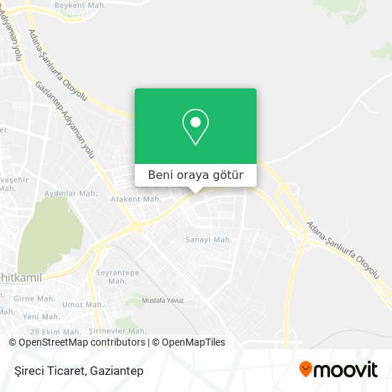 Şireci Ticaret harita
