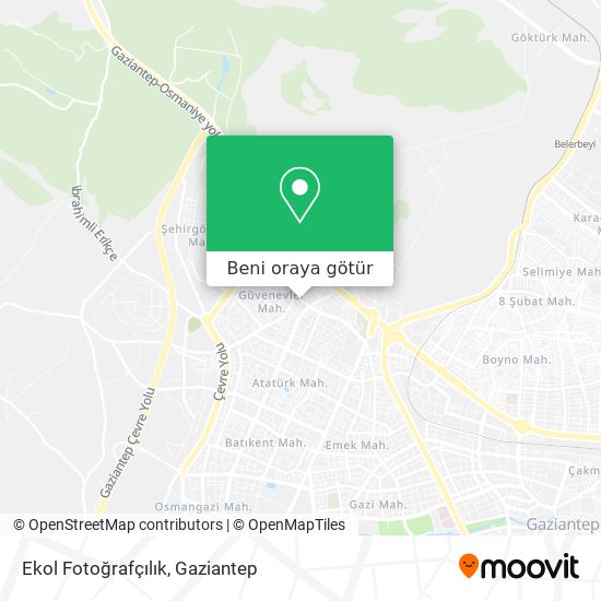 Ekol Fotoğrafçılık harita