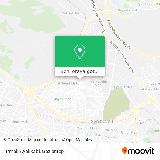 Irmak Ayakkabi harita