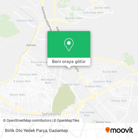 Birlik Oto Yedek Parça harita