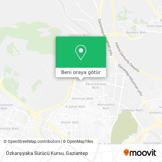 Özkarşıyaka Sürücü Kursu harita