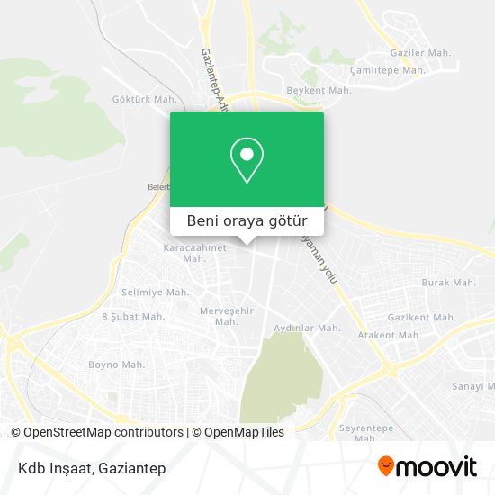 Kdb Inşaat harita