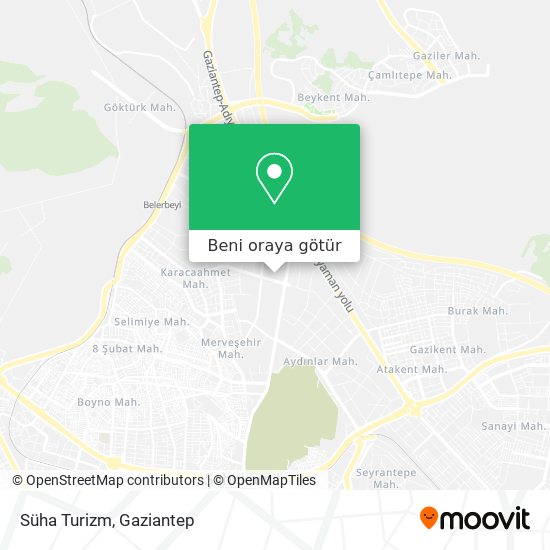 Süha Turizm harita