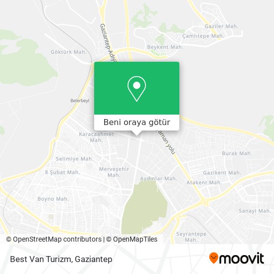 Best Van Turizm harita