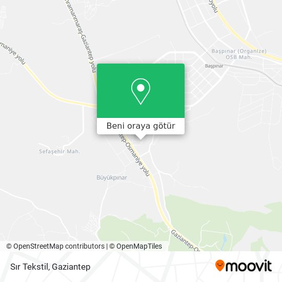 Sır Tekstil harita