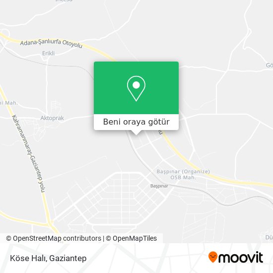 Köse Halı harita