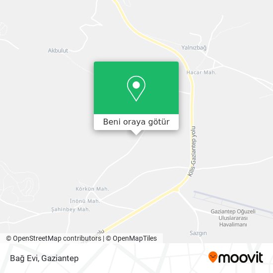 Bağ Evi harita