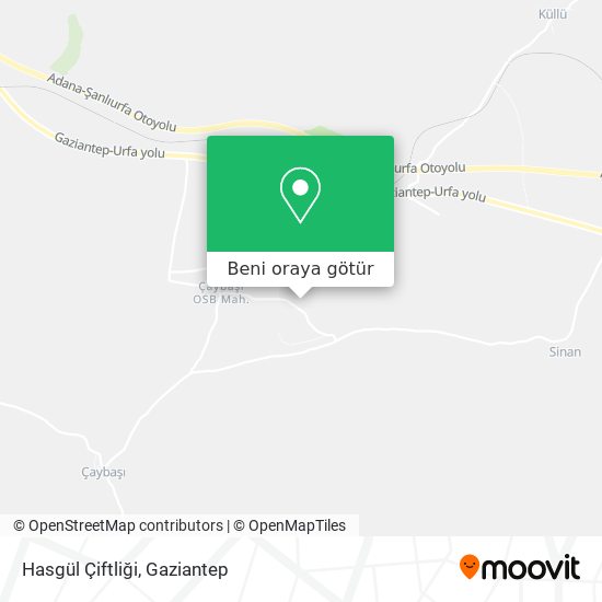 Hasgül Çiftliği harita