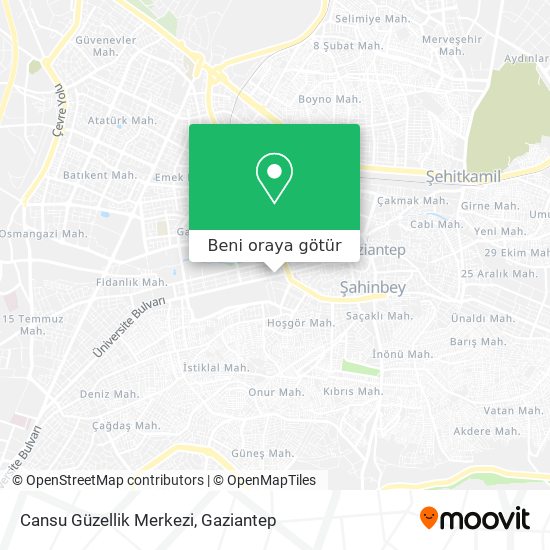 Cansu Güzellik Merkezi harita
