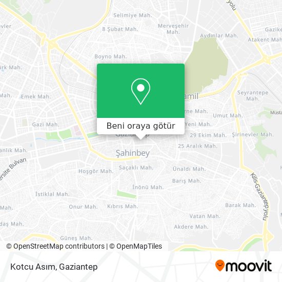 Kotcu Asım harita