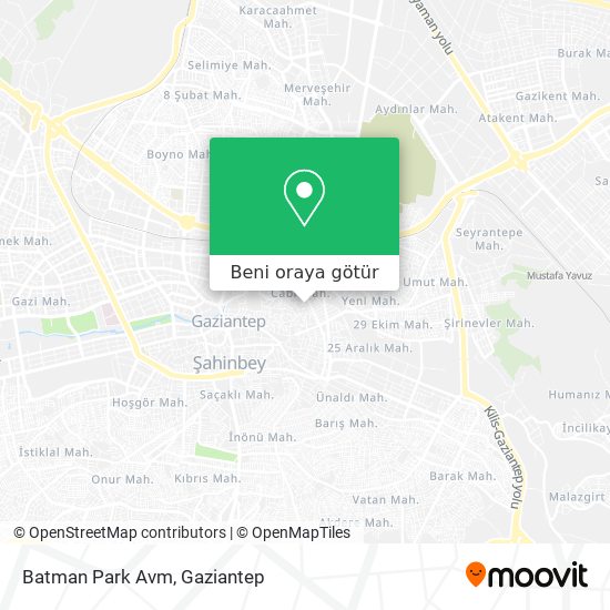 Batman Park Avm harita