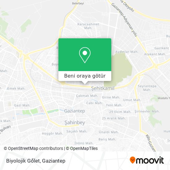 Biyolojik Gőlet harita