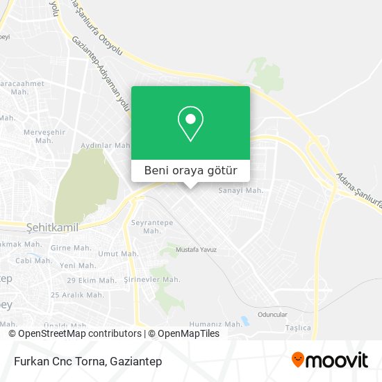 Furkan Cnc Torna harita