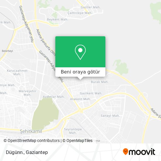 Dügünn. harita