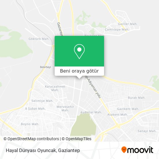 Hayal Dünyası Oyuncak harita