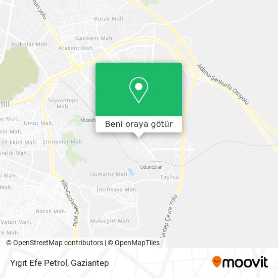 Yıgıt Efe Petrol harita