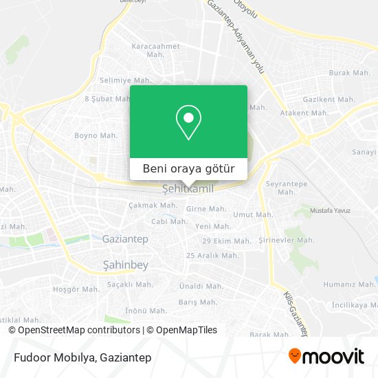 Fudoor Mobılya harita