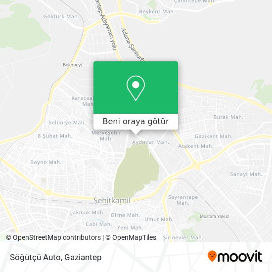 Söğütçü Auto harita
