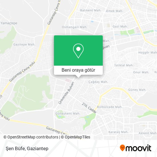Şen Büfe harita