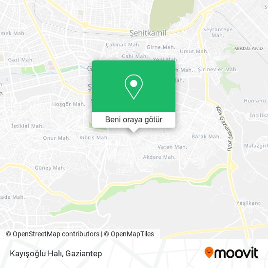 Kayışoğlu Halı harita