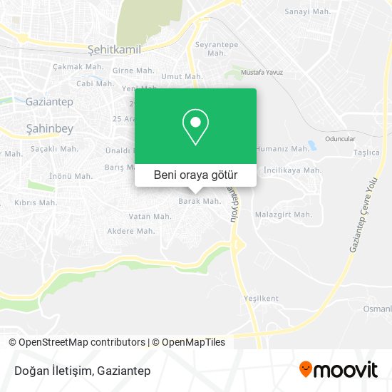Doğan İletişim harita