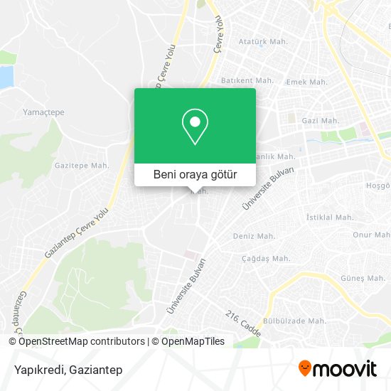 Yapıkredi harita