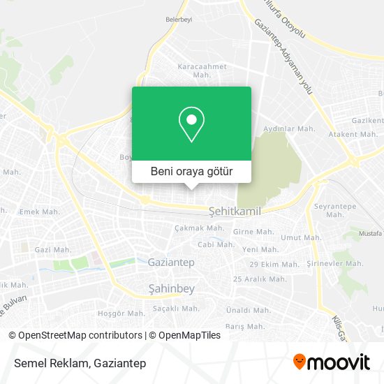 Semel Reklam harita