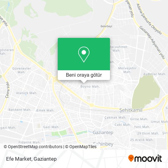 Efe Market harita