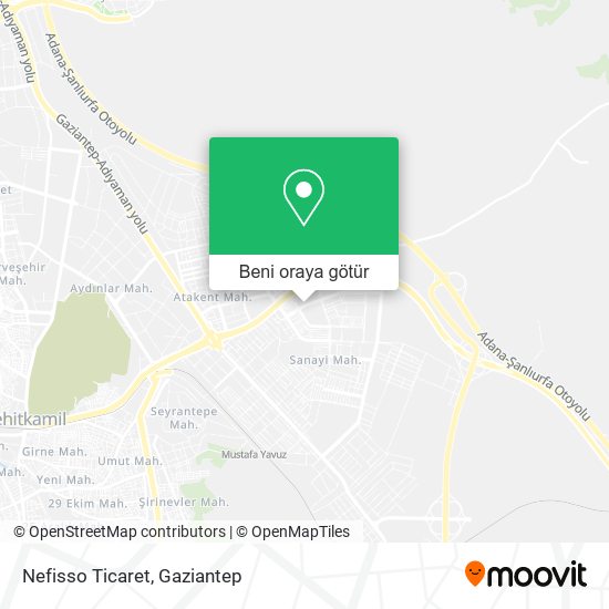 Nefisso Ticaret harita