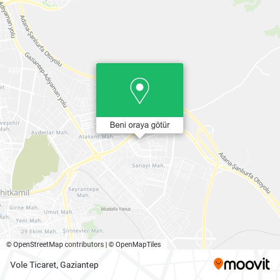 Vole Ticaret harita