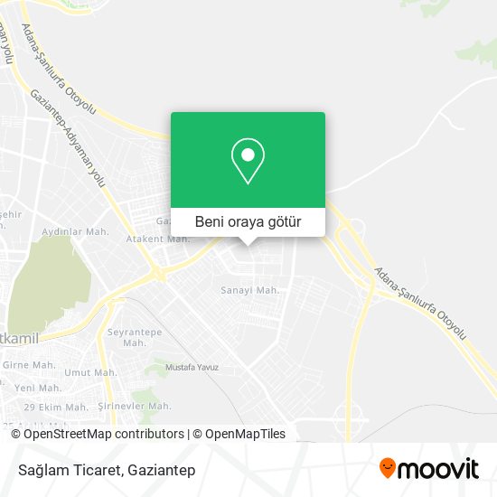 Sağlam Ticaret harita