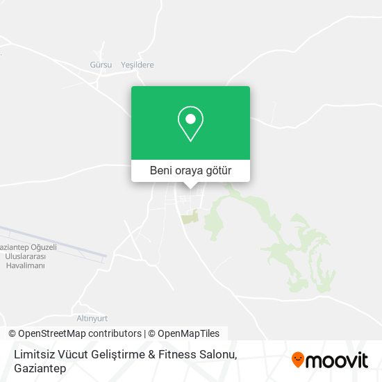 Limitsiz Vücut Geliştirme & Fitness Salonu harita